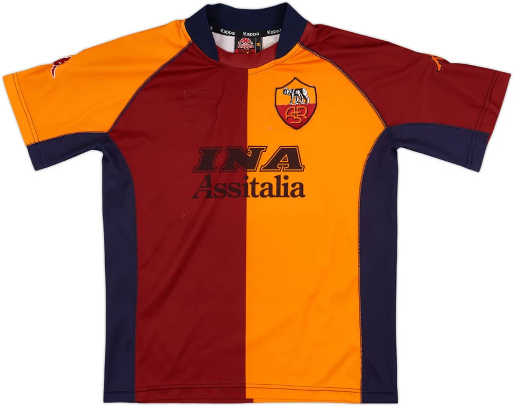 2001-02 Roma European Shirt - 5/10 - (M)