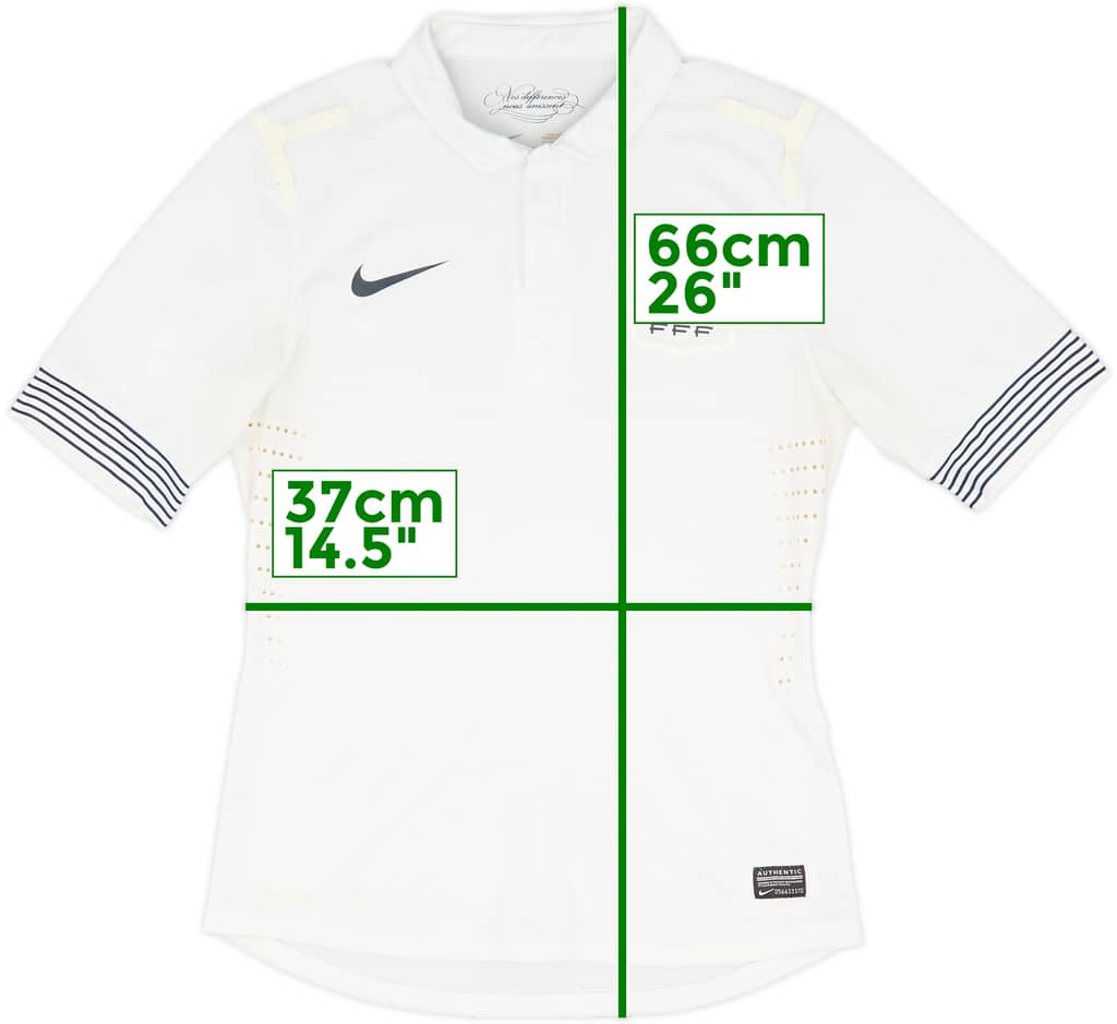 2012-13 France Player Issue Away Shirt - 5/10 - (M)