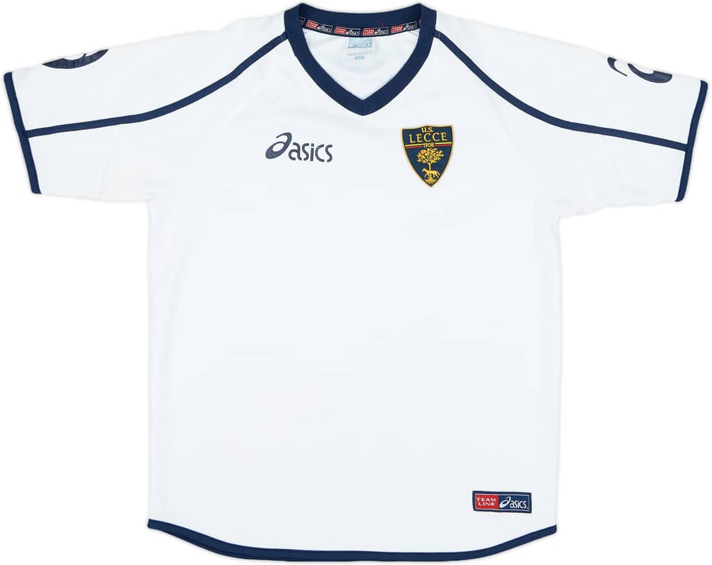 2000-01 Lecce Asics Training Shirt - 9/10 - (XL.Boys)
