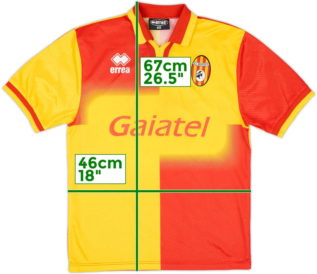 2001-02 Benevento Home Shirt - 6/10 - (M)