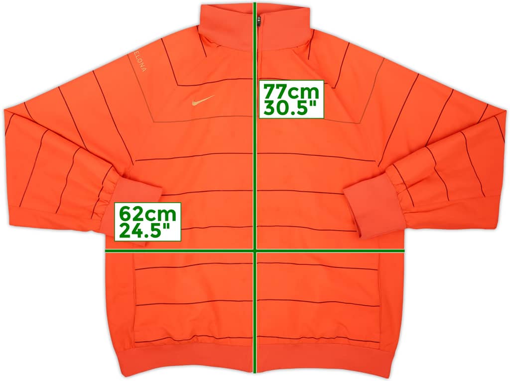 2008-09 Barcelona Nike Track Jacket - 8/10 - (XL)