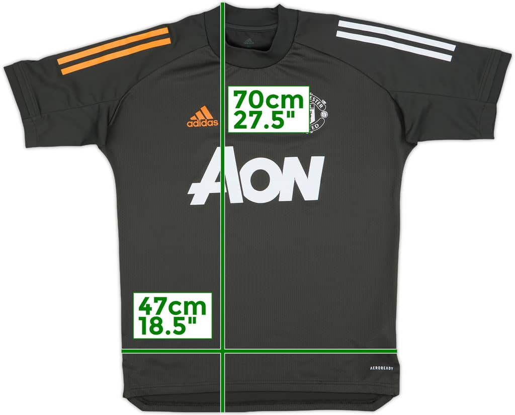 2020-21 Manchester United adidas Training Shirt - 7/10 - (S)
