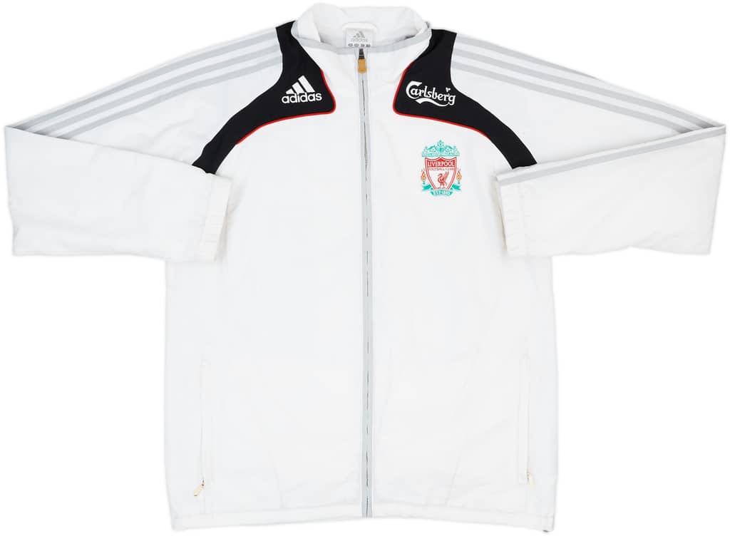 2008-09 Liverpool adidas Track Jacket - 8/10 - (M/L)