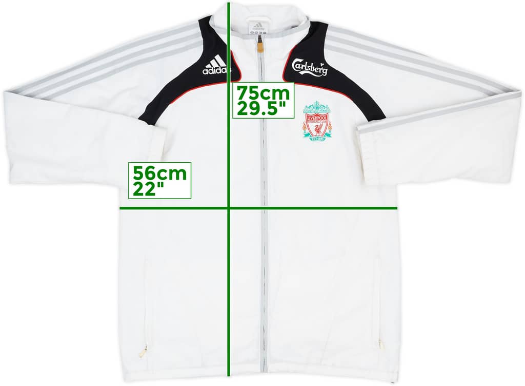 2008-09 Liverpool adidas Track Jacket - 8/10 - (M/L)