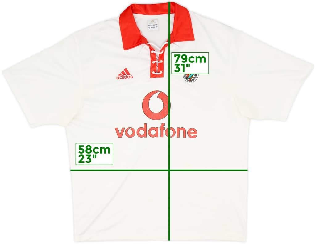 2003-04 Benfica Away Shirt - 7/10 - (L)