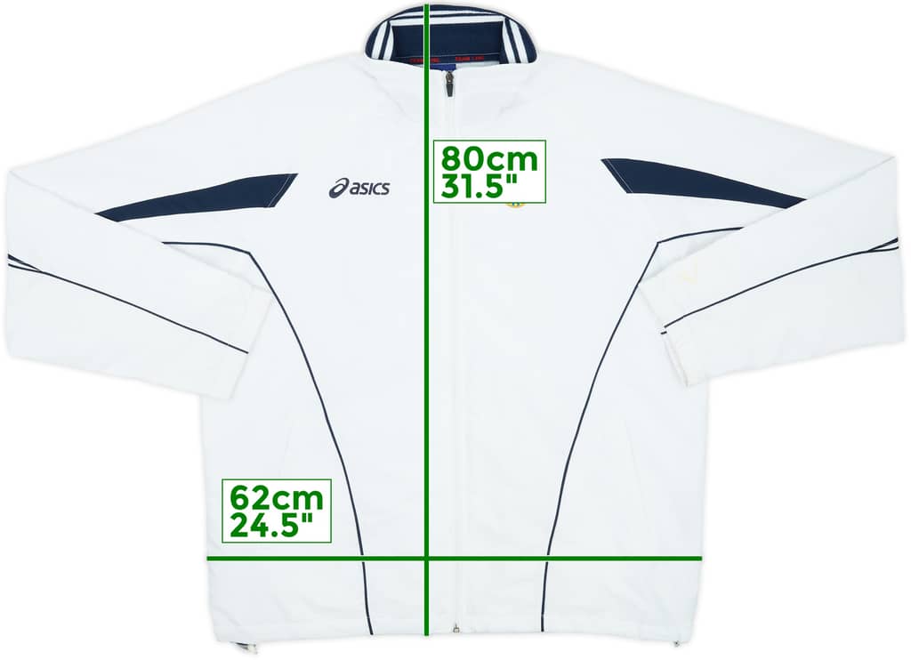 2006-08 Hellas Verona Asics Track Jacket - 6/10 - (XXL)