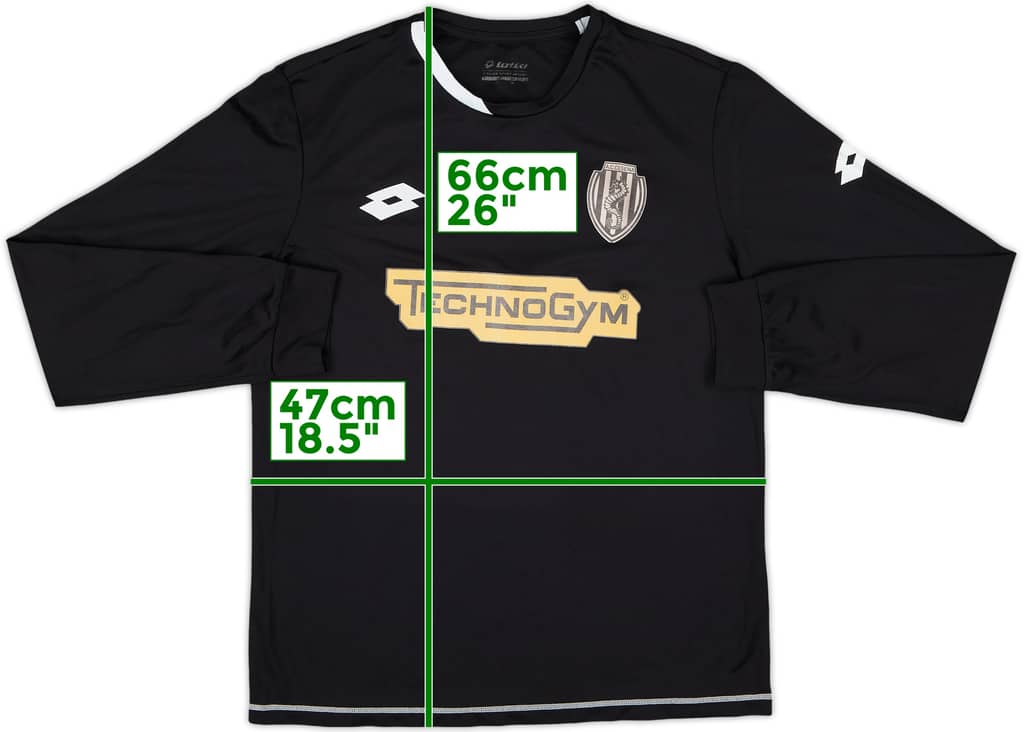 2014-15 Cesena Lotto Training L/S Shirt - 6/10 - (XL.Boys)