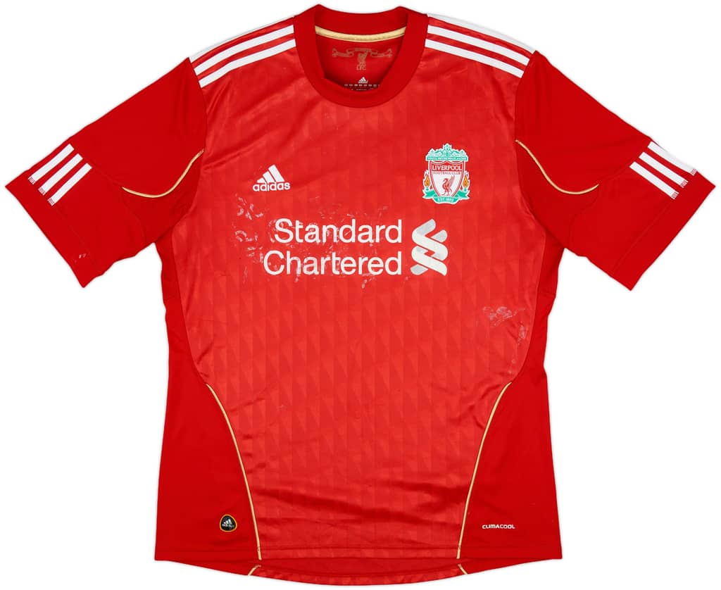2010-12 Liverpool Home Shirt - 4/10 - (L)