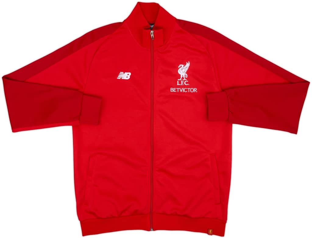 2018-19 Liverpool New Balance Track Jacket - 8/10 - (XL)
