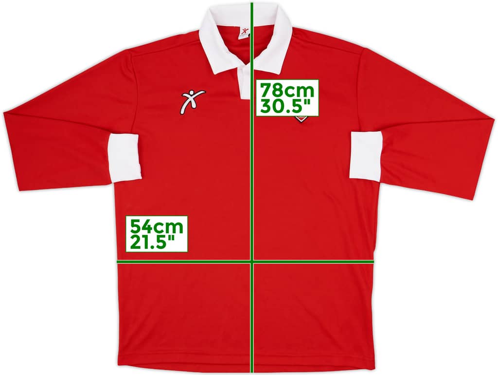 2001-02 Perugia Galex Training L/S Shirt - 9/10 - (L)