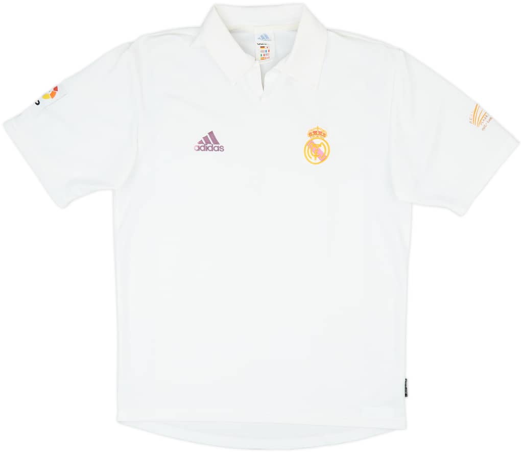 2001 Real Madrid Home Shirt - 5/10 - (M)