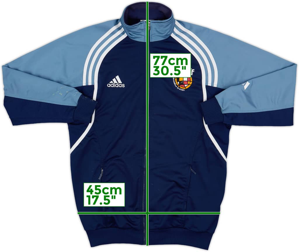 2000-02 Spain adidas Track Jacket - 6/10 - (XL.Boys)