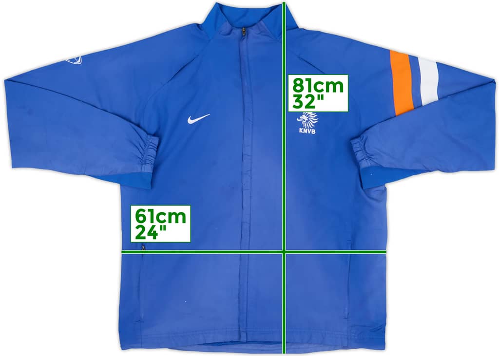 2006-07 Netherlands Nike Track Jacket - 6/10 - (XL)