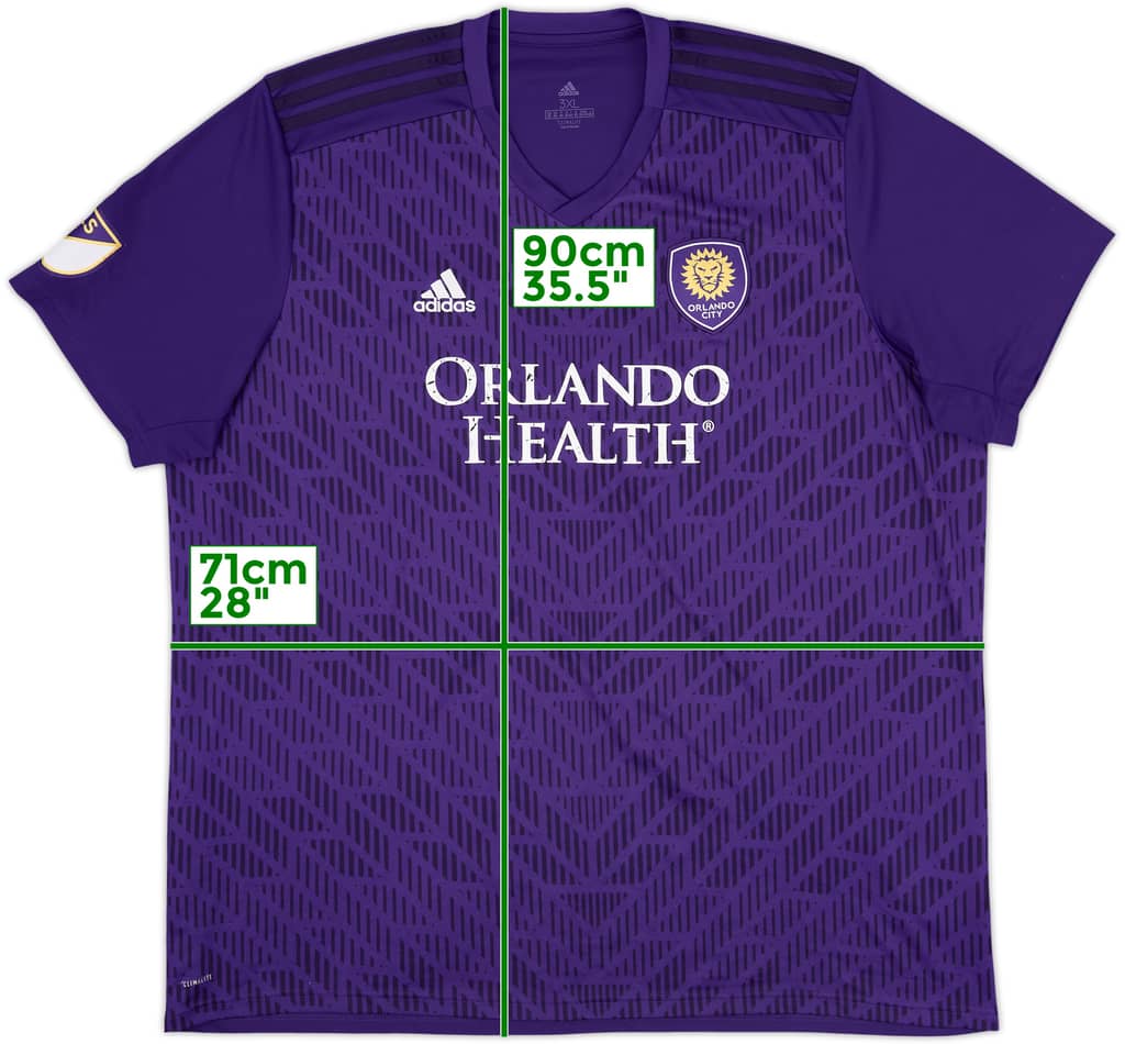 2019 Orlando City Home Shirt - 5/10 - (3XL)