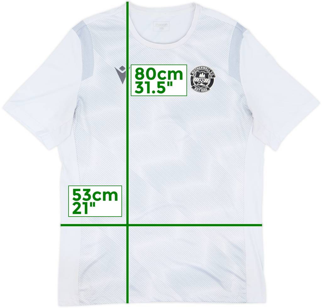 2020-21 Motherwell Macron Training Shirt - 8/10 - (XXL)