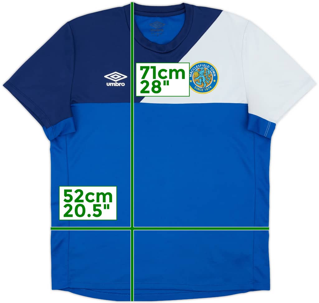 2016-17 Macclesfield Umbro Training Shirt - 7/10 - (L)