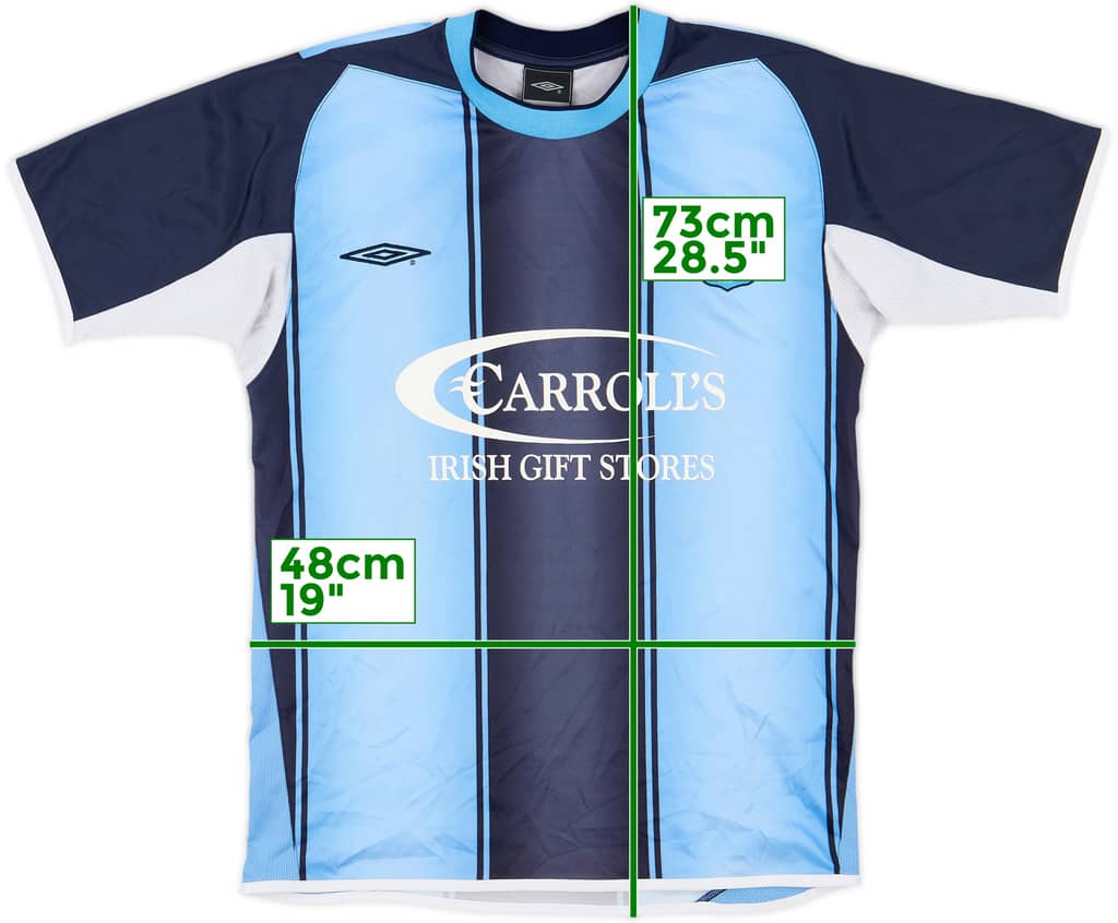 2006-07 Dublin City Home Shirt - 8/10 - (S)