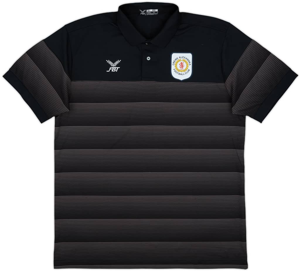 2017-18 Crewe Alexandra FBT Polo Shirt - 9/10 - (XL)