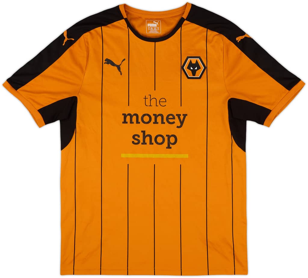 2016-17 Wolves Home Shirt - 6/10 - (M)