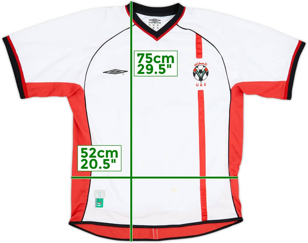 Camiseta de local de UAE 2002-04 - 8/10 - (L)