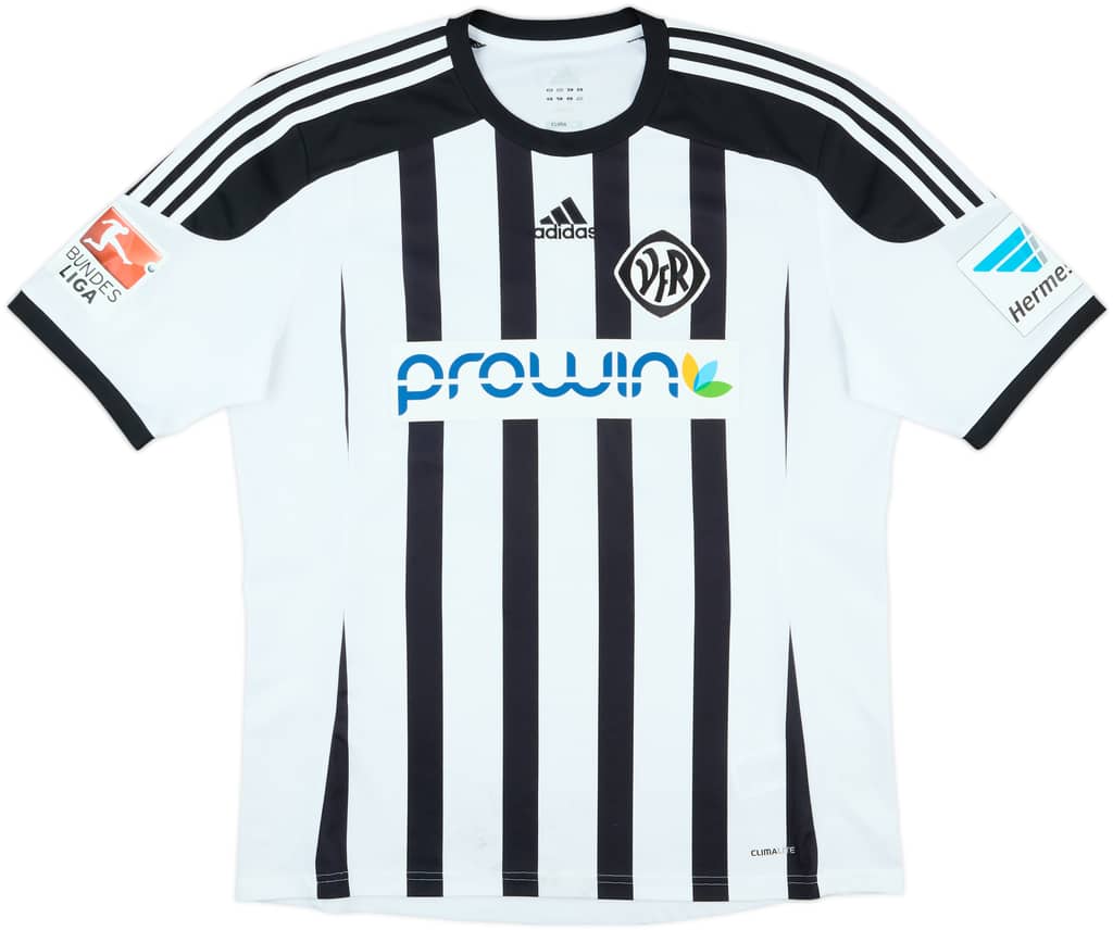 2014-15 VFR Aalen Match Issue Home Shirt Weiss #28
