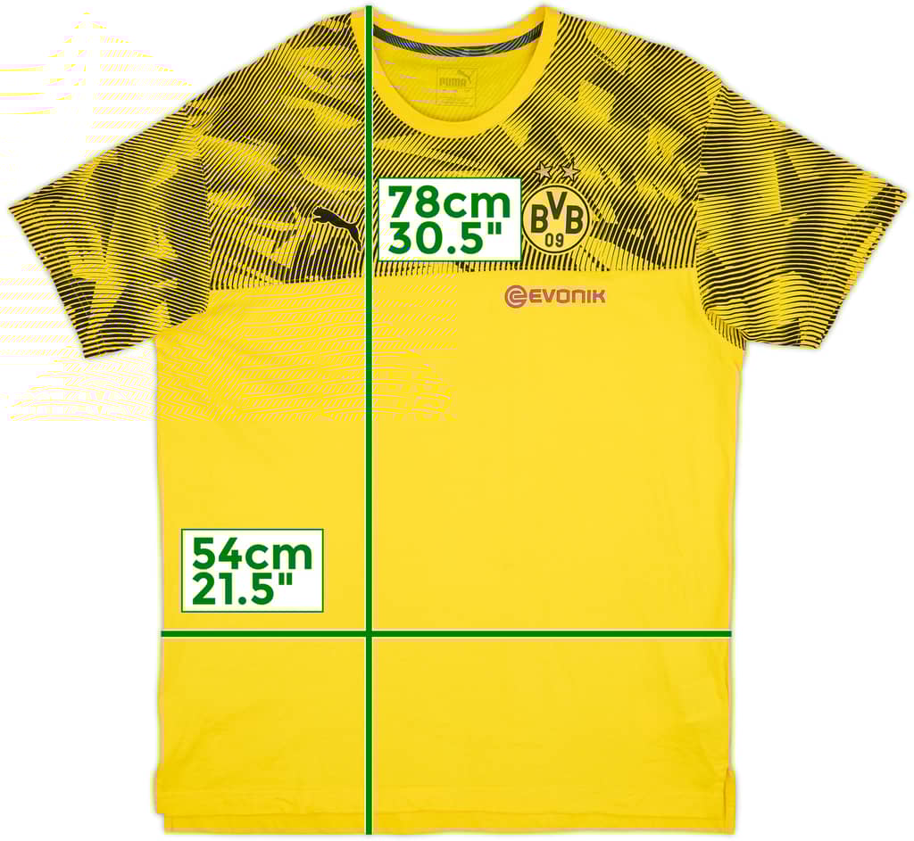2019-20 Borussia Dortmund Puma Training Shirt - 9/10 - (L)