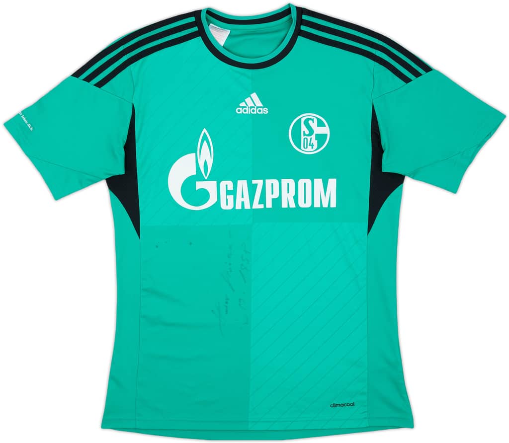 2013-15 Schalke Signed Third Shirt - 7/10 - (XL.Boys)