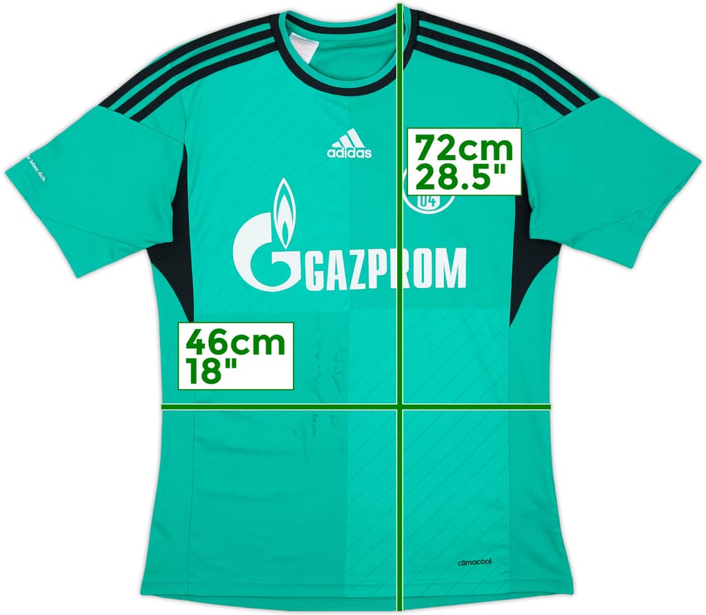 2013-15 Schalke Signed Third Shirt - 7/10 - (XL.Boys)