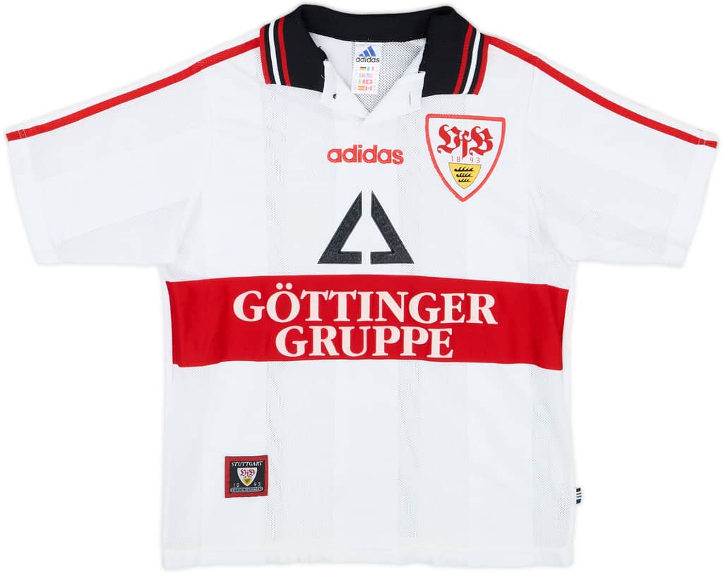 1997-98 Stuttgart Home Shirt - 7/10 - (Y)