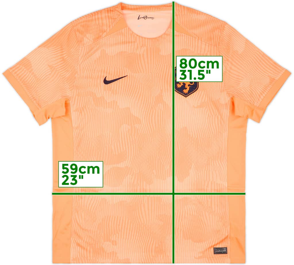 2023-24 Netherlands Womens Home Shirt - 10/10 - (Men's XL)