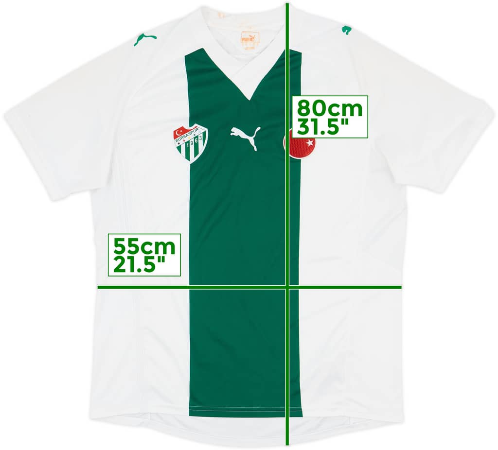 2010-11 Bursaspor Away Shirt - 6/10 - (XL)