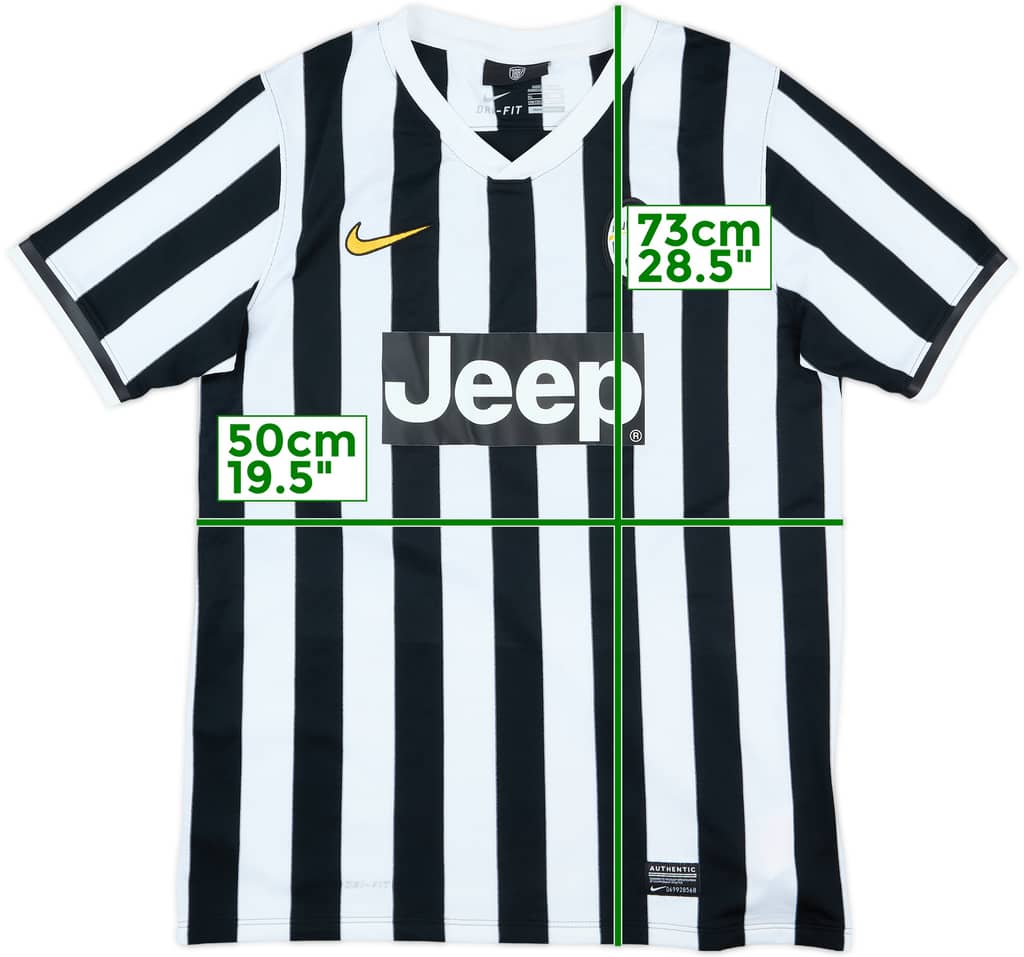 2013-14 Juventus Home Shirt - 7/10 - (XL.Boys)