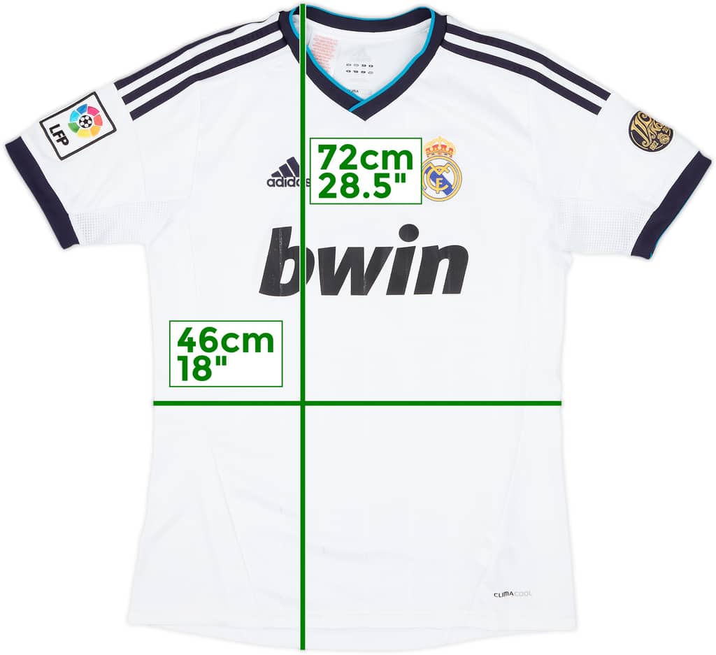 2012-13 Real Madrid Home Shirt - 7/10 - (XL.Boys)
