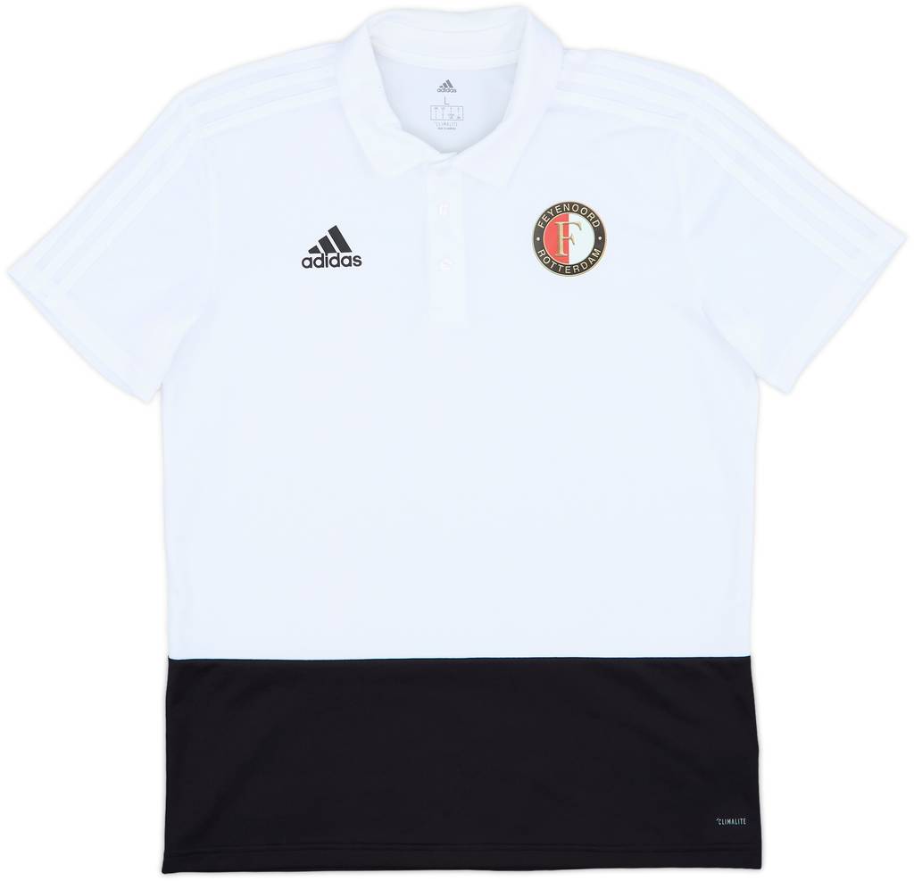 2017-18 Feyenoord adidas Polo Shirt - 9/10 - (L)