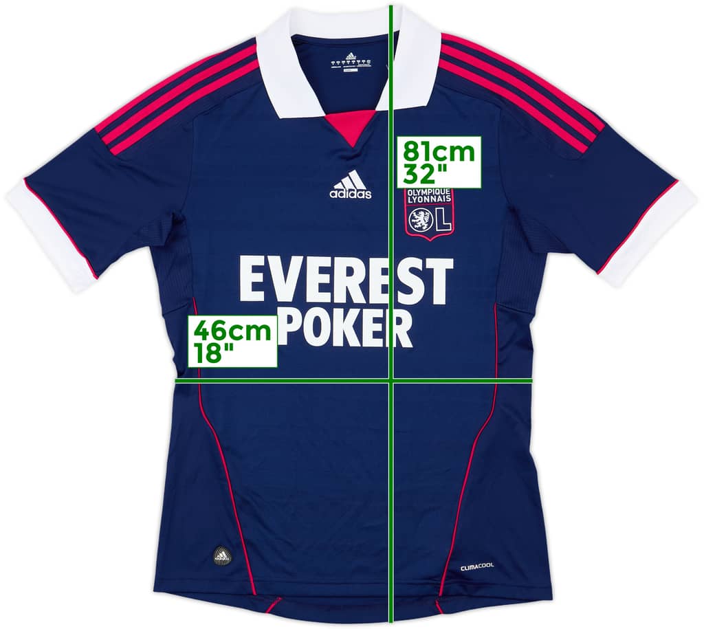 2011-12 Lyon Away Shirt - 8/10 - (M)