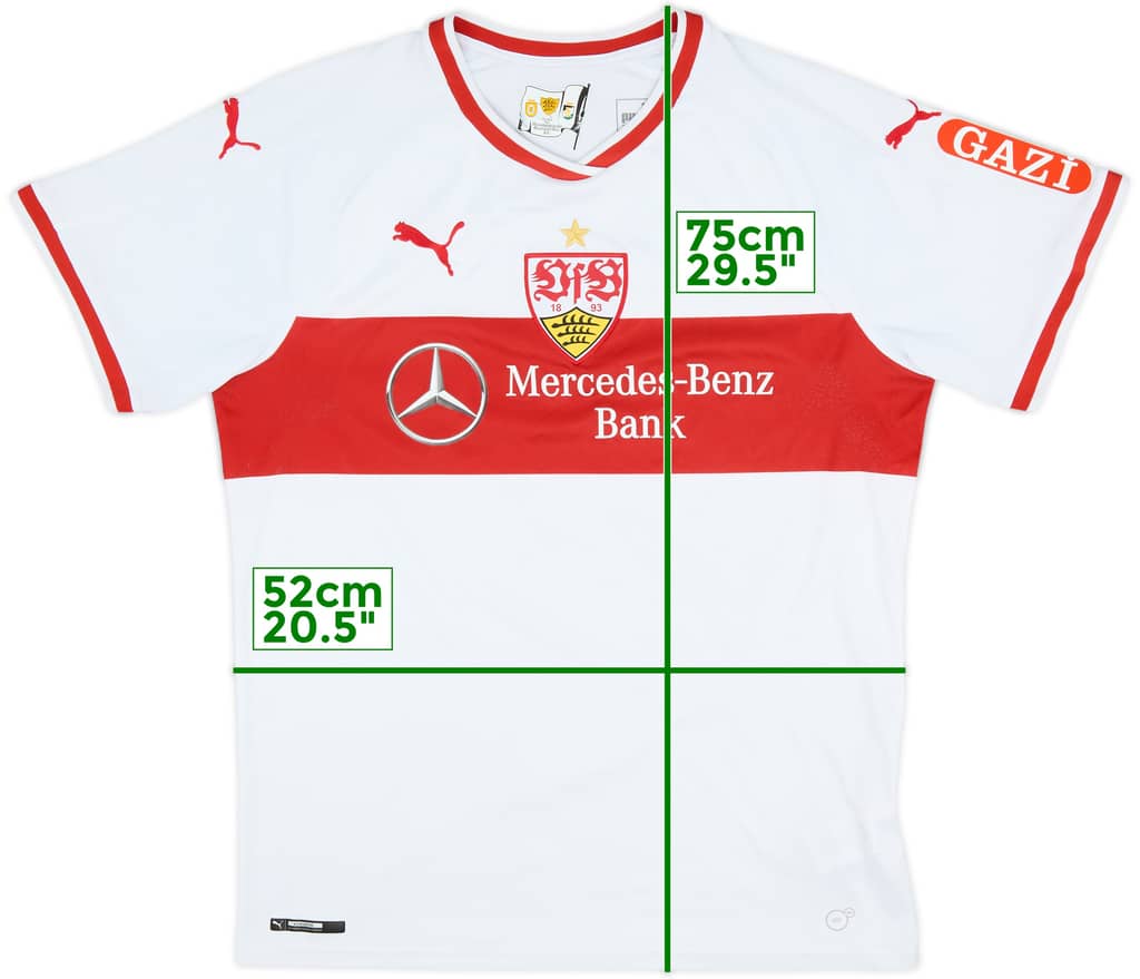 2018-19 Stuttgart Home Shirt - 6/10 - (L)