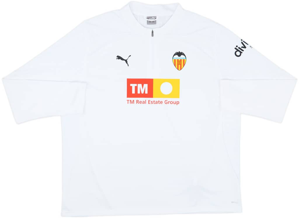 2024-25 Valencia Puma 1/4 Zip Drill Top - 9/10 - (3XL)