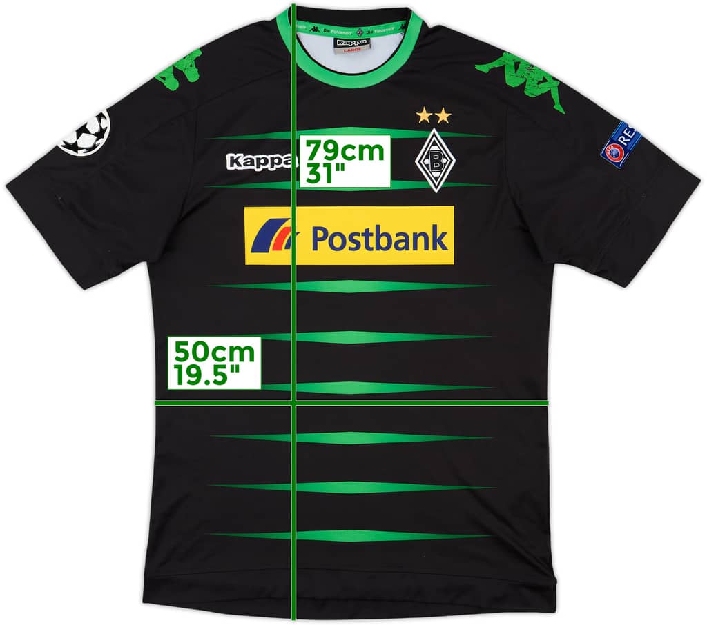2016-17 Borussia Monchengladbach Third Shirt - 7/10 - (L)