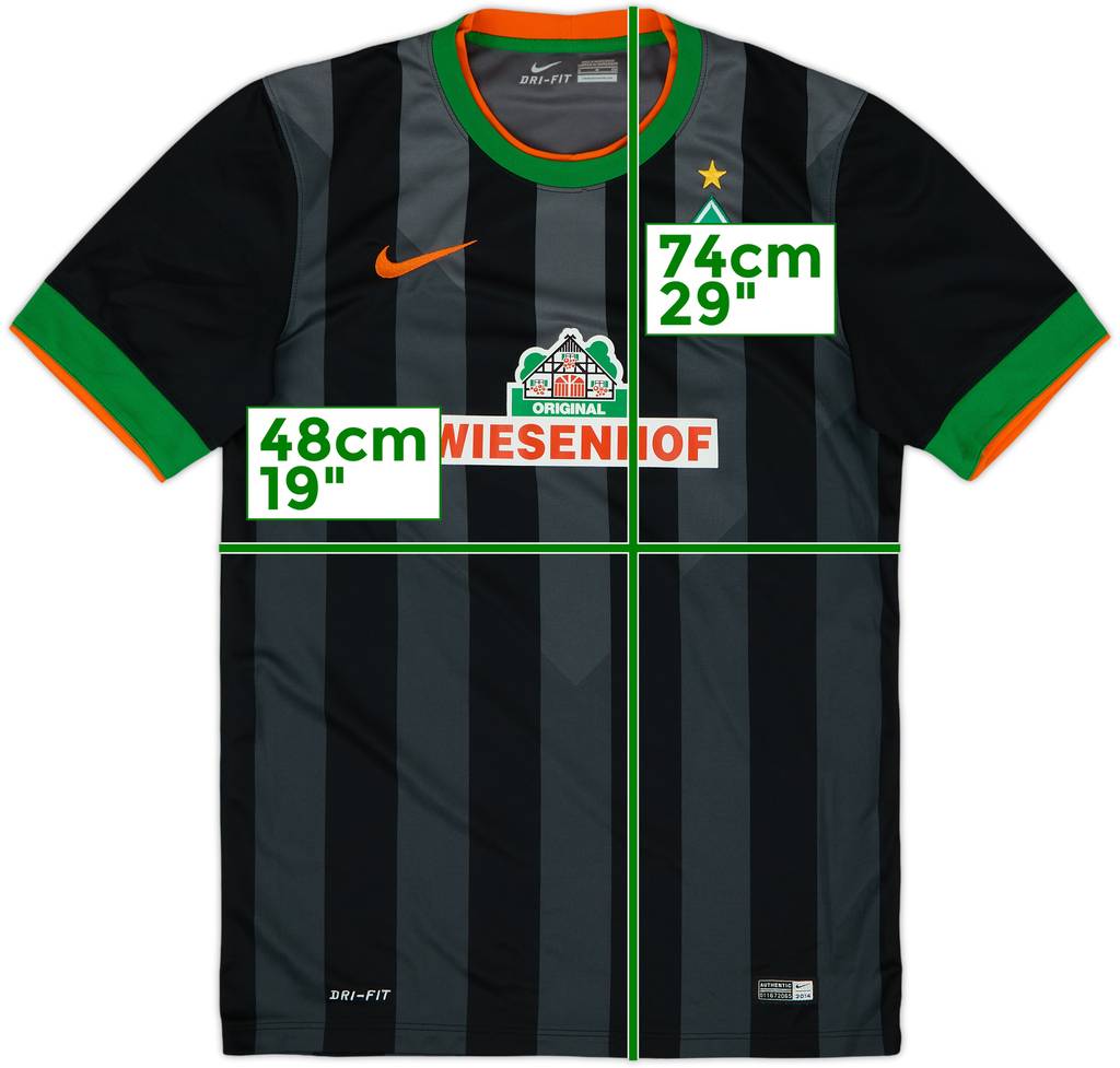 2014-15 Werder Bremen Away Shirt - 10/10 - (S)