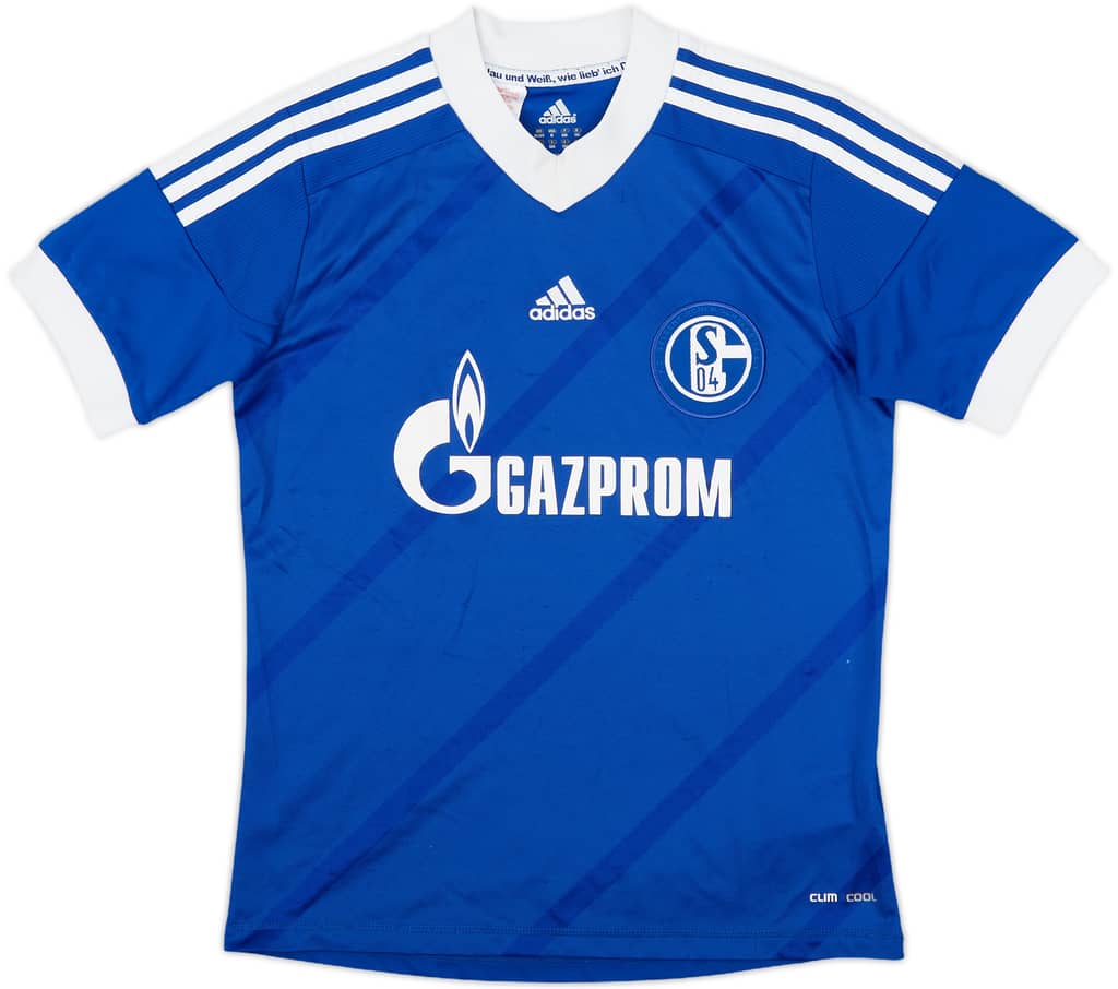 2012-14 Schalke Home Shirt - 6/10 - (M.Boys)