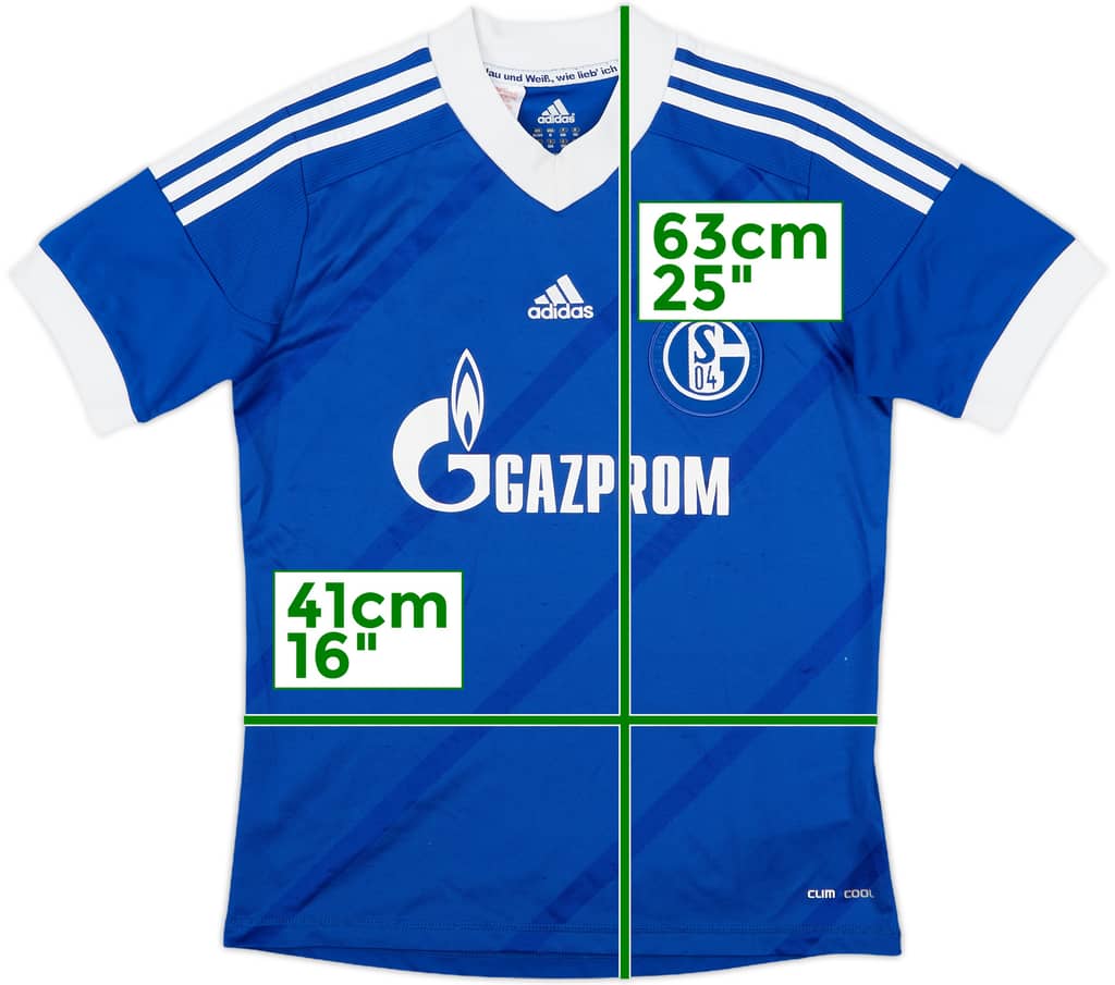 2012-14 Schalke Home Shirt - 6/10 - (M.Boys)