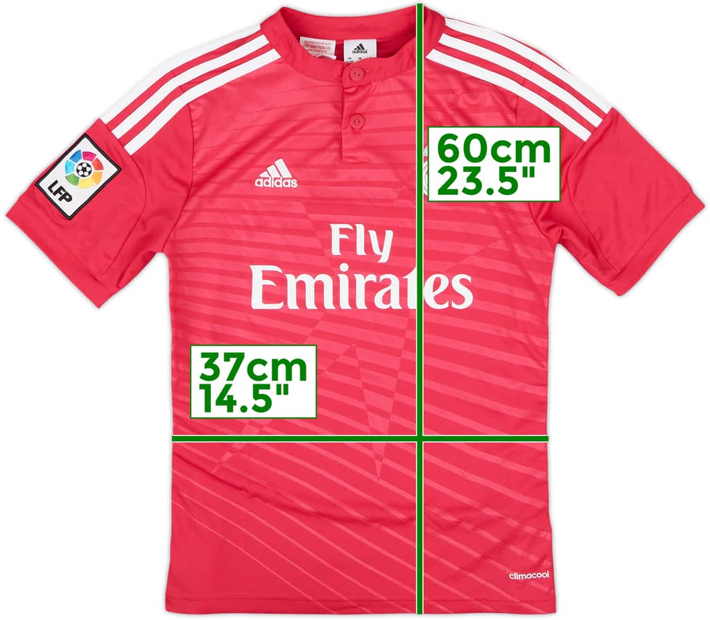 2014-15 Real Madrid Away Shirt - 9/10 - (M.Boys)