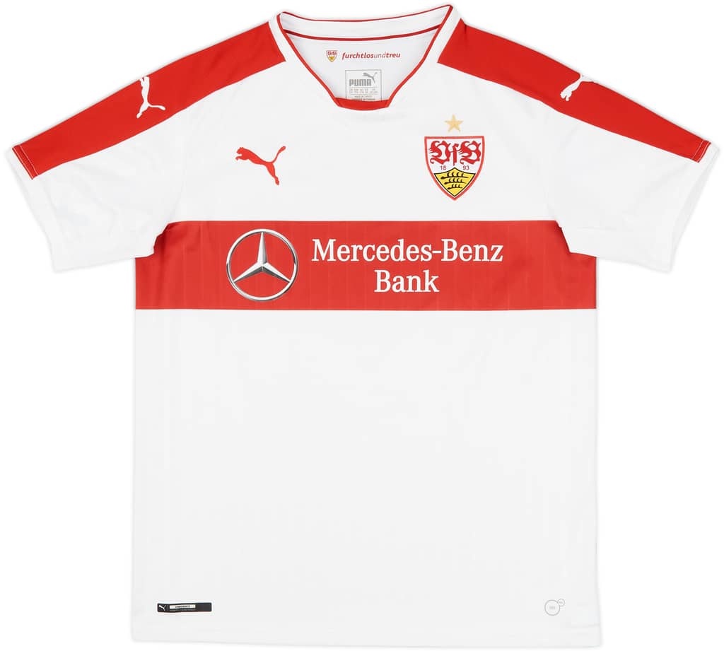 2016-17 Stuttgart Home Shirt - 9/10 - (XL.Boys)