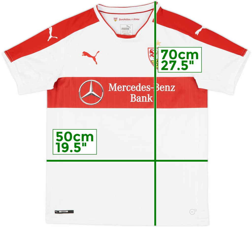 2016-17 Stuttgart Home Shirt - 9/10 - (XL.Boys)