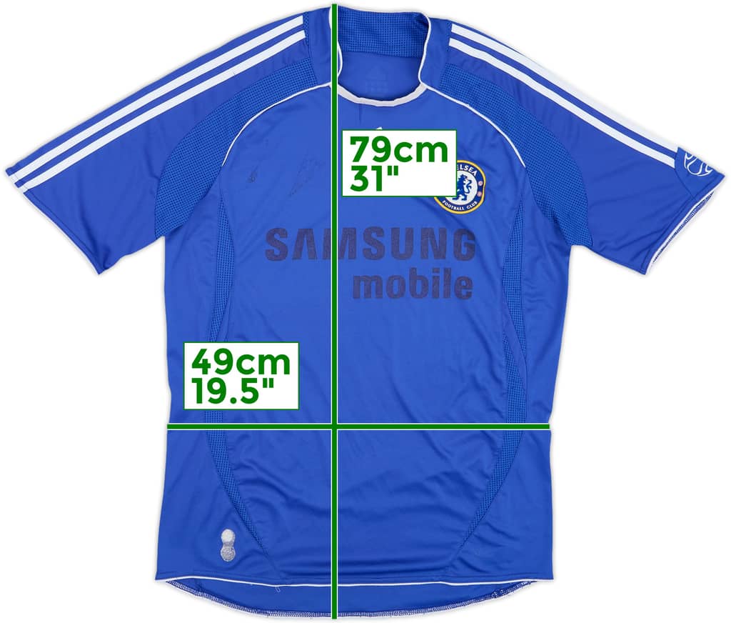 2006-08 Chelsea Home Shirt - 4/10 - (M)