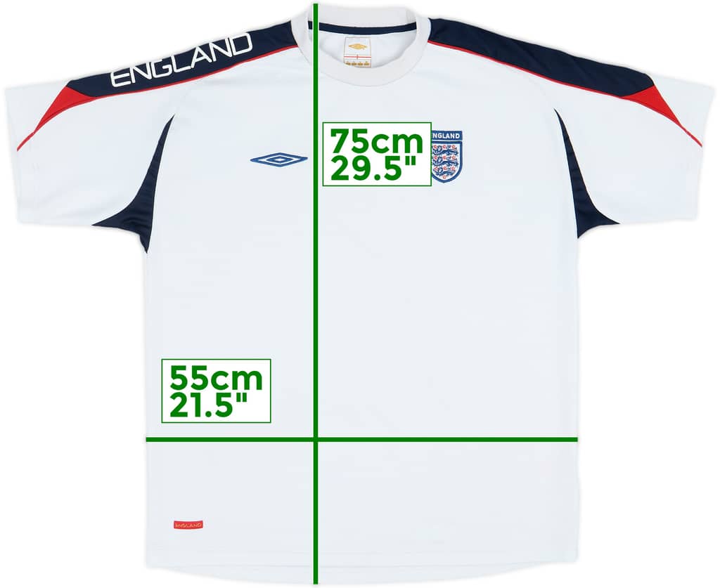 2001-02 England Umbro Training Shirt - 6/10 - (L)