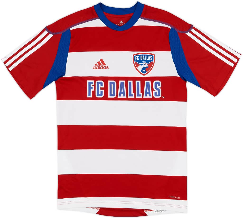 2010-12 FC Dallas adidas Training Shirt - 8/10 - (XL.Boys)