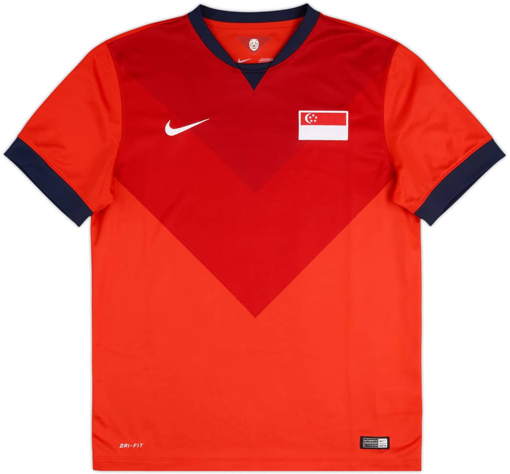 2014 Singapore Home Shirt - 9/10 - (XL)