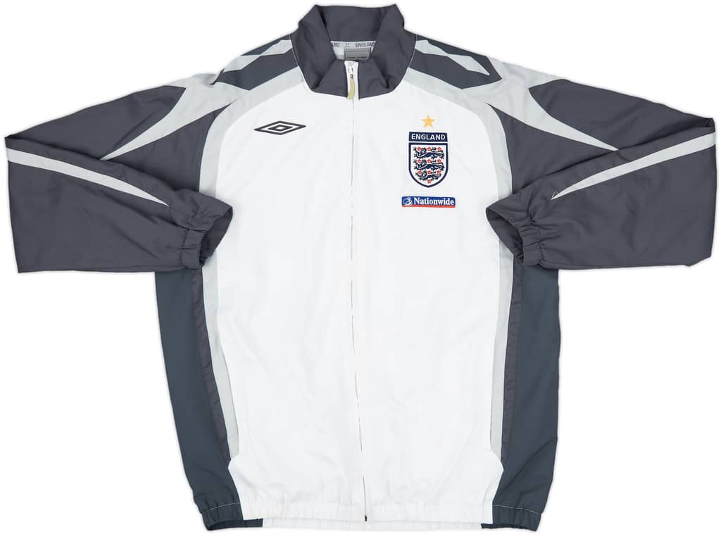 2007-09 England Umbro Track Jacket - 8/10 - (XL)