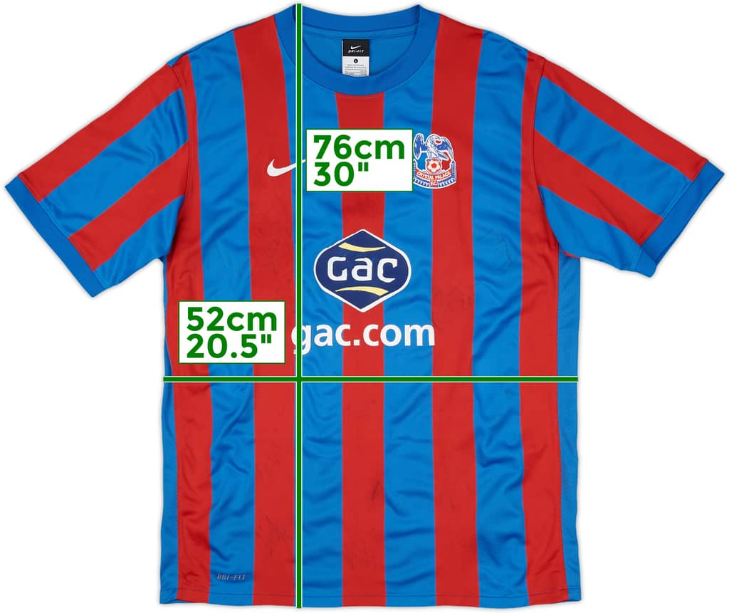 2011-12 Crystal Palace Home Shirt - 6/10 - (L)